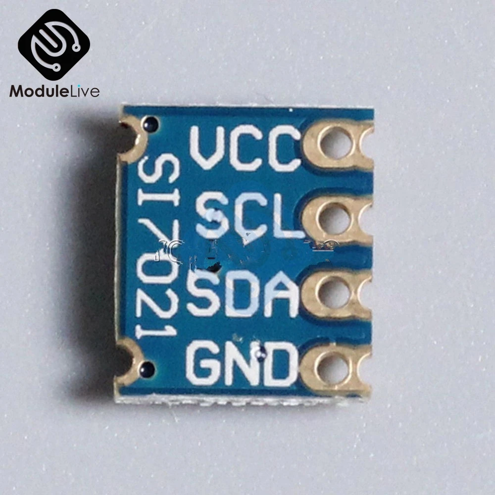 SMD мини Si7021 Температура и влажности Сенсор I2C Интерфейс для Arduino