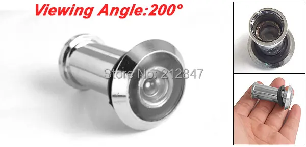 Home 200 Degree Wide Angle Door Viewer Peephole 1.4-2 Door Thickness.Bjpg