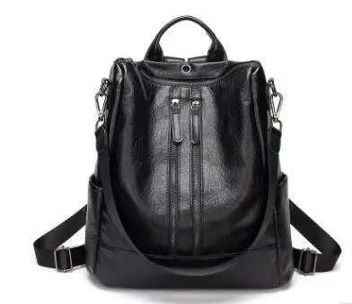 

Women Backpacks for Teenage Girls High Quality Shoulder Bag Female Zipper School Bags Preppy Style 2019 Brand Fashion C588