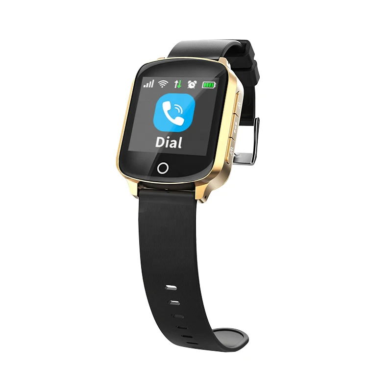 Wonlex EW200S Smart Watch Waterproof IP67 Wearable Devices Elderly Health Fall-down Alarm Blood Pressure Heart Rate Detection