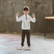 

Children's Clothing Autumn Boy's Suit New Korean Version of The Suit(Top +Pants) Children's Sports Two-piece Large Children