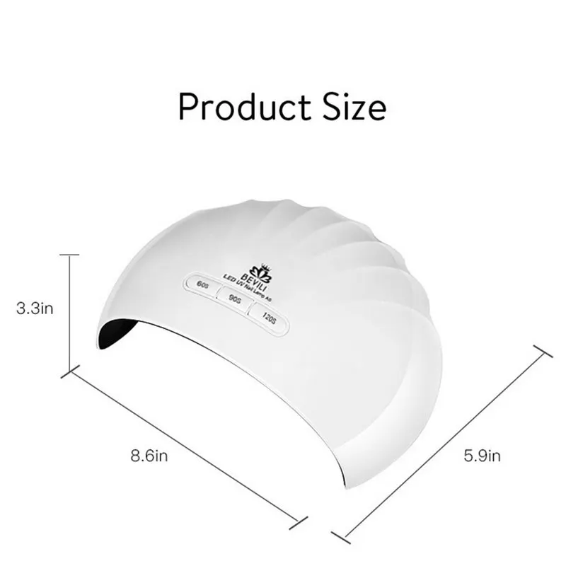 Bfaccia лампа сушка ногтей; уход лампа домашний гель лак для ногтей инструмент для фототерапии машина 36 Вт высокой мощности Сушилка для ногтей Usb кабель