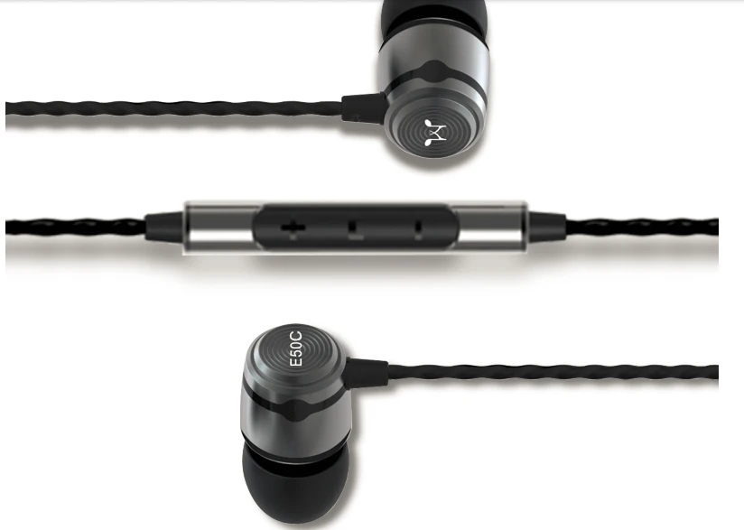 Горячая новинка SoundMAGIC E50C Super Bass Sound наушники HIFI наушники стерео наушники-вкладыши eaphone С микрофоном и пультом дистанционного управления для всех смартфонов