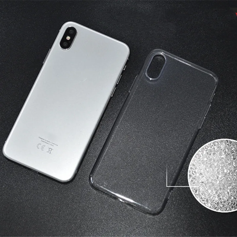 I55 New прозрачный мягкий чехол ТПУ Телефон для iPhone 6 6s 7 8 Plus телефон X Xr Xs Max