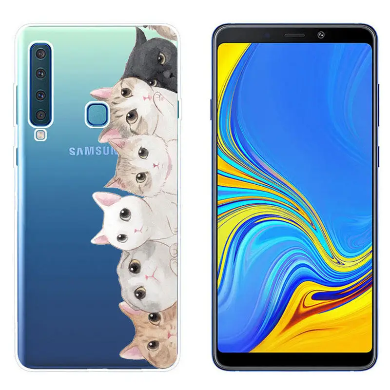 Arvin TPU Case for A750 A6 A8 2018 A520 Fundas Smart Back Phone Cover for A5 A7 A6 A8 Plus Samsung Galaxy A9 2018 Clear Silicong (10)