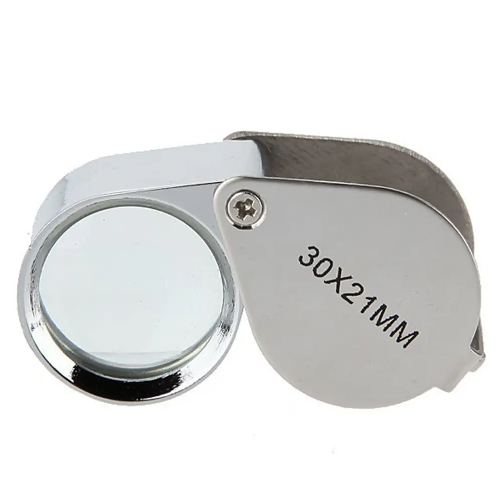 New Portable 30X Jeweler Loupe Magnifier Jeweler Eye Magnifying Tool