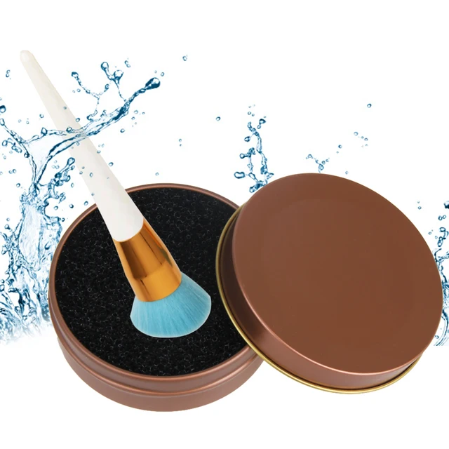 Best Offers Metal Sponge Makeup Brush Cleaner Box Brush Eyeshadow Sponge Tool Cleaner Brush Quick Washing Scrubber Case Tool Best Offers Metal Sponge Makeup Brush Cleaner Box Brush Eyeshadow Sponge Tool Cleaner Brush Quick Washing Scrubber Case Tool