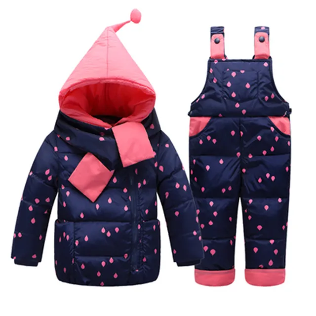 Buy 1 3 Years Baby Girl Winter Down Clothing Sets