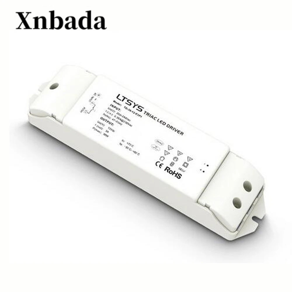 LTECH TD-25-180-700-E1P1 выход 25 Вт 180-700mA 3-54 в постоянный ток Triac регулируемый светодиодный