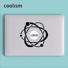 Atom структура виниловая наклейка на ноутбук наклейка для Macbook Наклейка Air 13 Pro retina 11 12 15 дюймов hp Mi Mac книга кожа наклейка для ноутбука