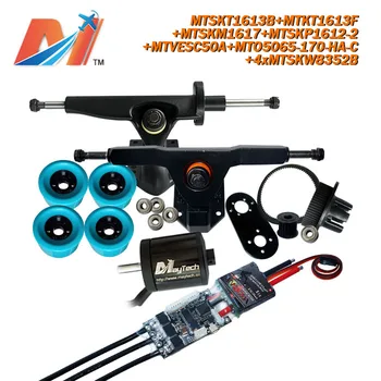 

Maytech longboard brushless kit 5065 170kv motor and SuperESc Based on vesc and e skateboard wire pulley and electric motor whee