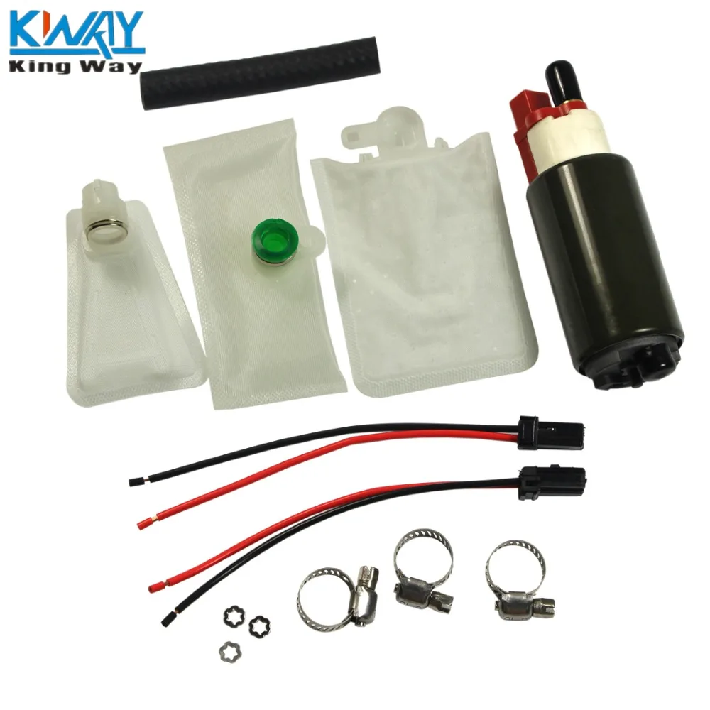 

FREE SHIPPING-King Way- ELECTRIC FUEL PUMP With Installation Kit For FORD VEHICLES E2157 NEW