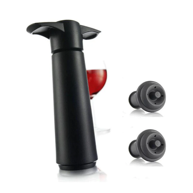 Винный насос с 2 пробками герметизация консервант бар аксессуары винные пробки вино держать вино свежее сохранение вакуум Прохладный