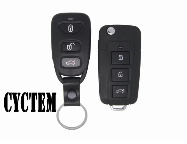 

CYCTEM Car Key Shell Replacement 3+1 Buttons Modified Flip Folding Remote Key Case Blank Cover Fit For Kia Cerato