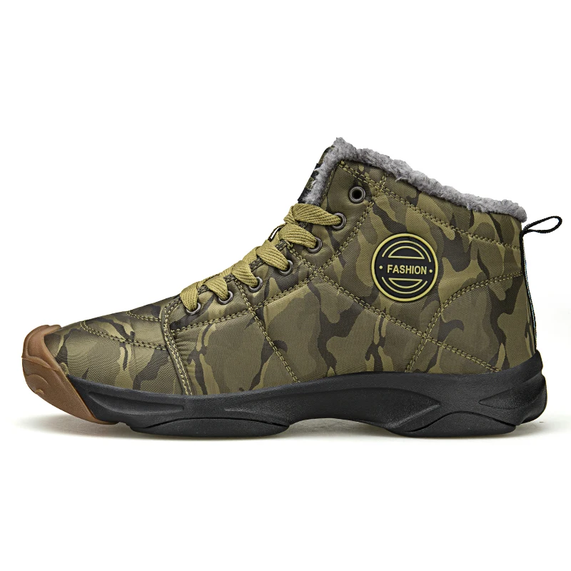 

Men Winter Snow Boots Outdoor Hiking Boots Waterproof Hiking Shoes for Women Keep Warm Sport Trekking Climbing Athletic Shoes 48