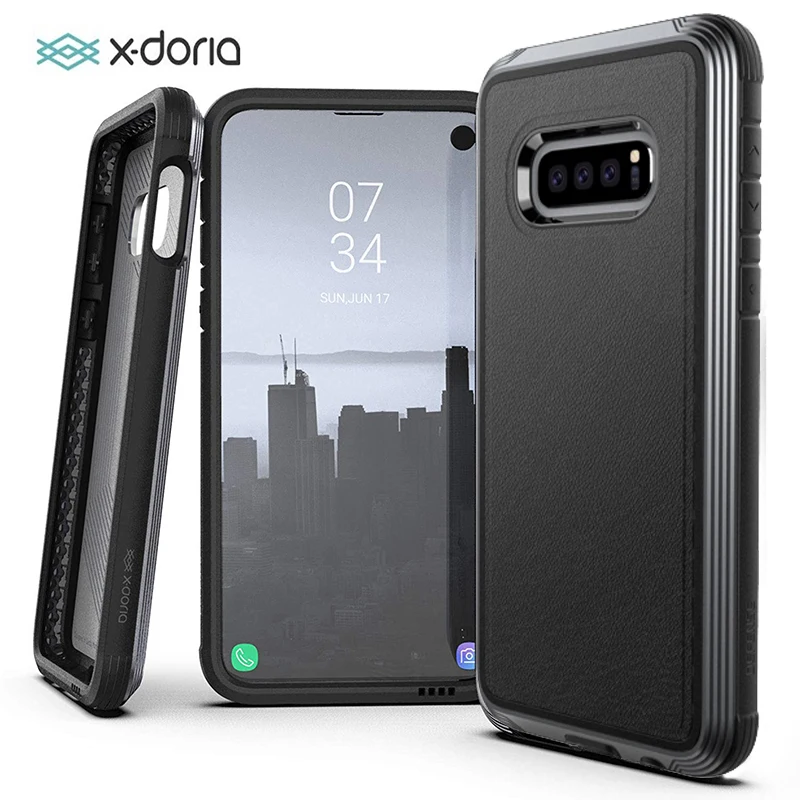 

X-Doria Defense Lux Phone Case For Samsung Galaxy S10e Military Grade Drop Tested Anodized Aluminum Case For Galaxy S10e Cover