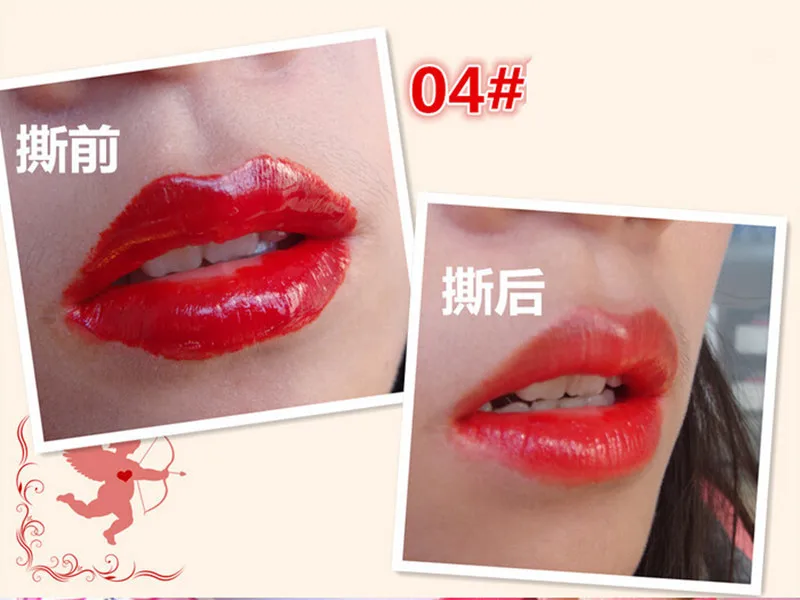 7 секунд Touchfit Liptattoo упаковка бренд блеск для губ Вишневый Оттенок окраска губ блеск для губ Natureal длительный водостойкий LIP01 - Цвет: 04