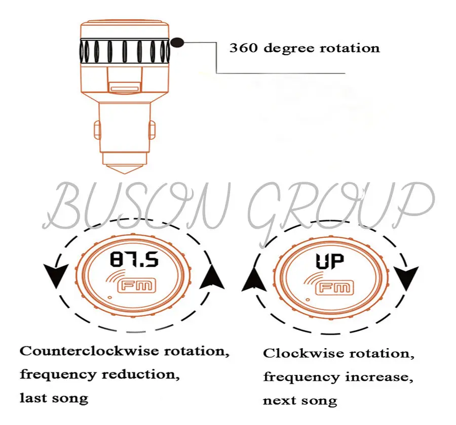 Bluetooth FM передатчик