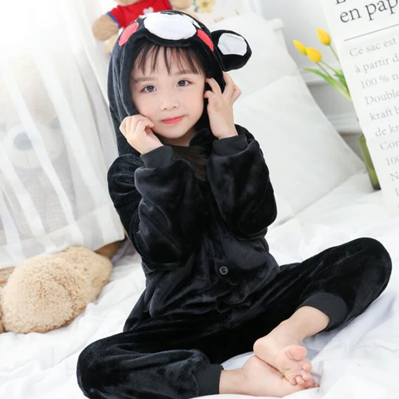 Kid Kumamoto косплей Кигуруми комбинезоны детей мультфильм аниме комбинезон костюм
