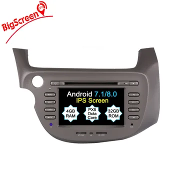 

7 Inch Android Quad Core Car GPS Navigation For Honda Fit left 2007-2013 Multimedia Free Map Monitor Bluetooth Stereo