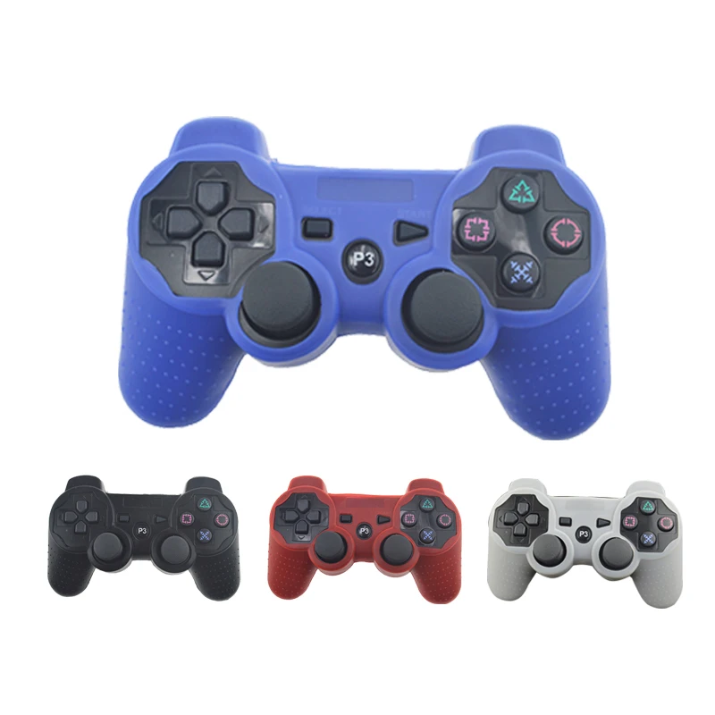Silicone Cover Case For PS3 Controller Skin Decal Case For Playstation