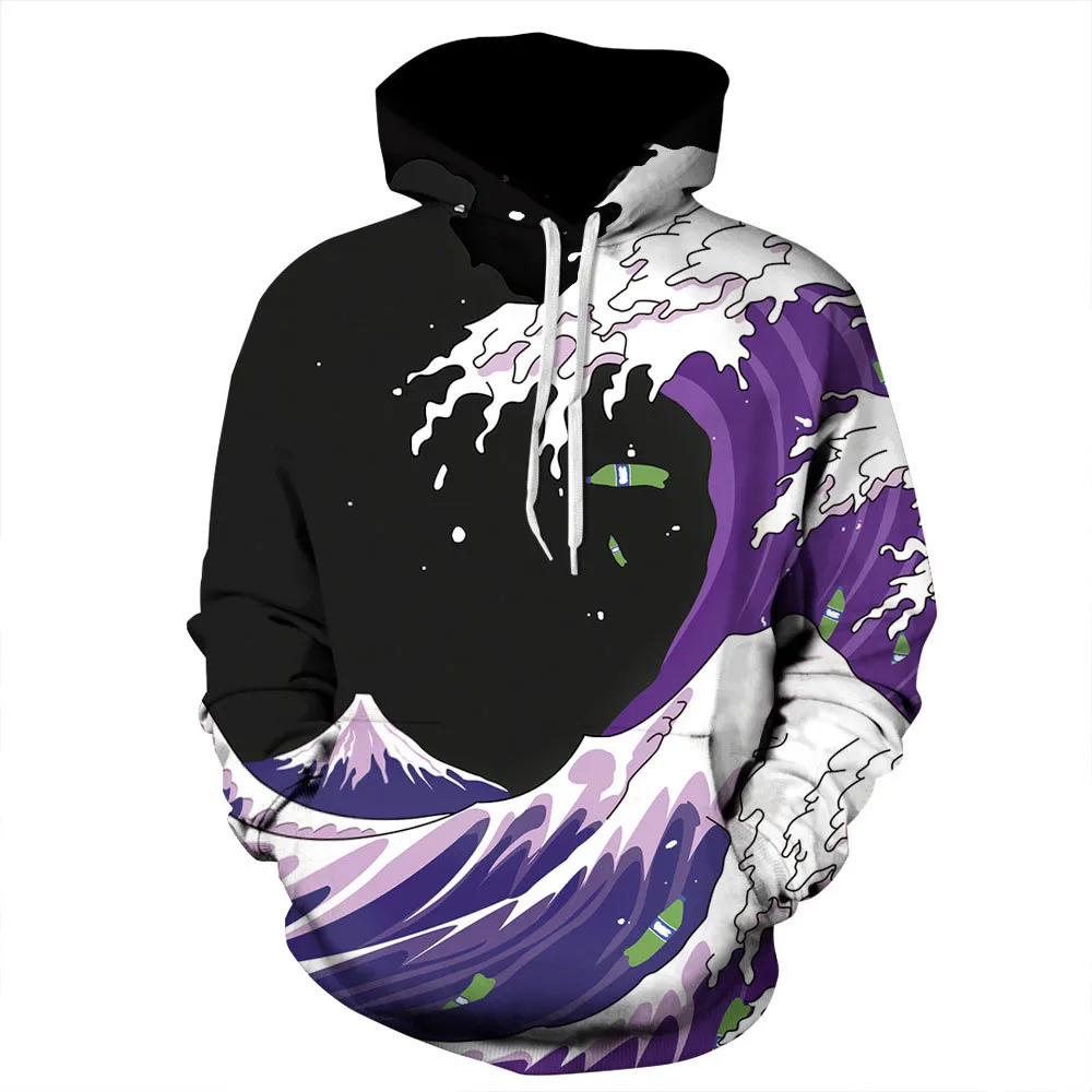 hoodies 3d 2019 brand male long sleeve 3d printing mens hoodies and sweatshirts men hoode big size poleron hombre