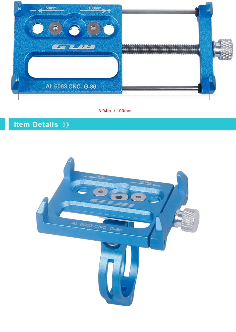 GUB G86 держатель для велосипедного руля регулируемый держатель подставка для телефона крепление для велосипеда велосипедные аксессуары G-86