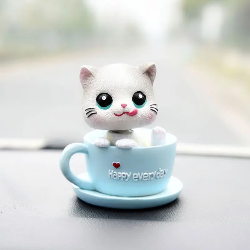 

Car Decoration Car Accessories Car Creative Cute Shaking Head Kitten Furnishings High-End Decorative Supplies Lovely Modelling