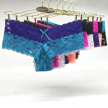 

Pack of 12 Low Rise Young Lady Thong Boxer Short Sexy Lace Hipster Knicker Boyleg Lady Cheeky Panties Intimate Underwear Women