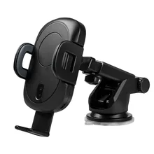 

Car Mount Wireless Charger For IPhone X 8 Plus Flash Charge Wireless Charging Mobile Phone Holder For Samsung Universal Model