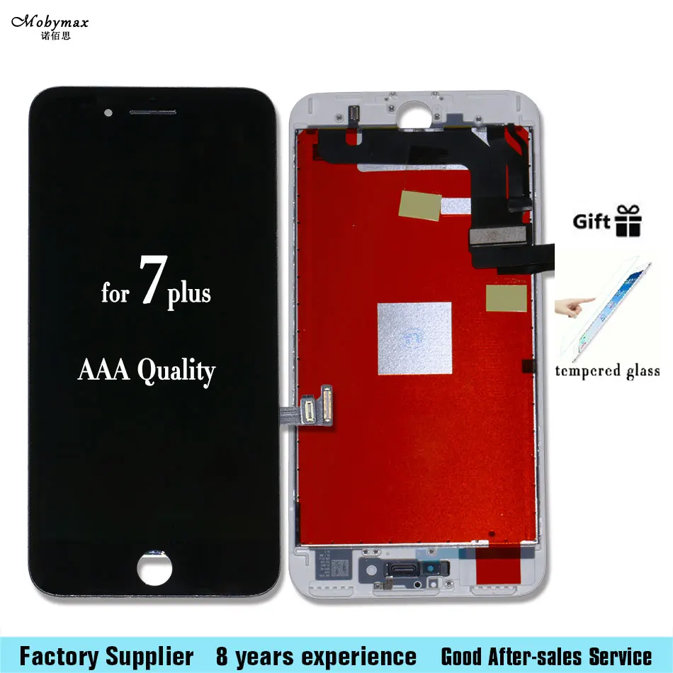 

For iPhone 7 Plus New 5.5" inch LCD Display Screen Touch Digitizer Assembly A1661 A1784 A1785 Tempered film