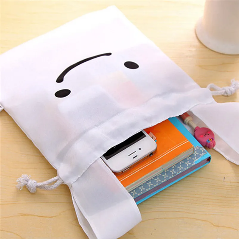 High quality Rabbit Makeup Lunch Travel Storage Bag Pouch Pen Pencil Pocket Cosmetic Case Socks Organizer Bags Bins O11 (5)