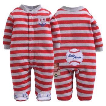 

Newborn baby pajamas fleece spring winter warm coveralls sport style infants baby jumpsuit toddler boys outfit baby girl clothes