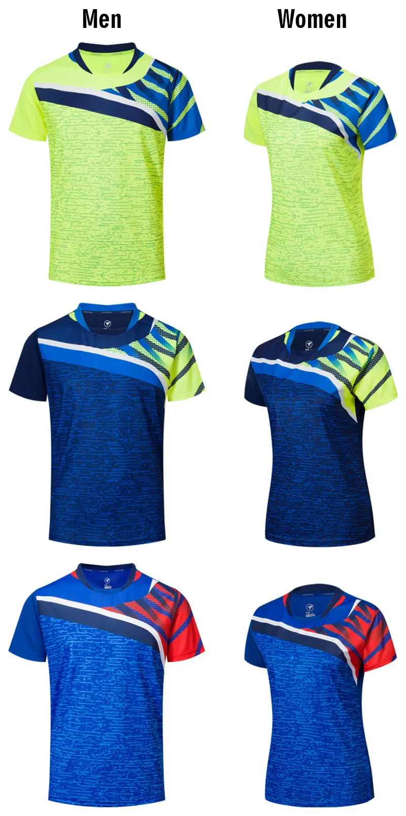 Impresión gratuita de secado rápido bádminton camisa hombres/mujeres bádminton camisas de tenis de mesa camisa deporte gimnasio camisas A111 Impresión gratuita de secado rápido bádminton camisa hombres/mujeres bádminton camisas de tenis de mesa camisa deporte gimnasio camisas A111