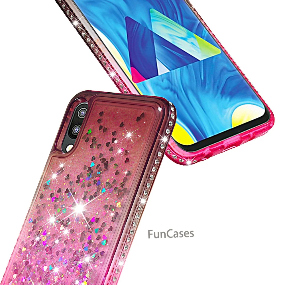 Чехол nicorn Liquid для samsung Galaxy M10 чехол с фламинго мягкий силиконовый блестящий