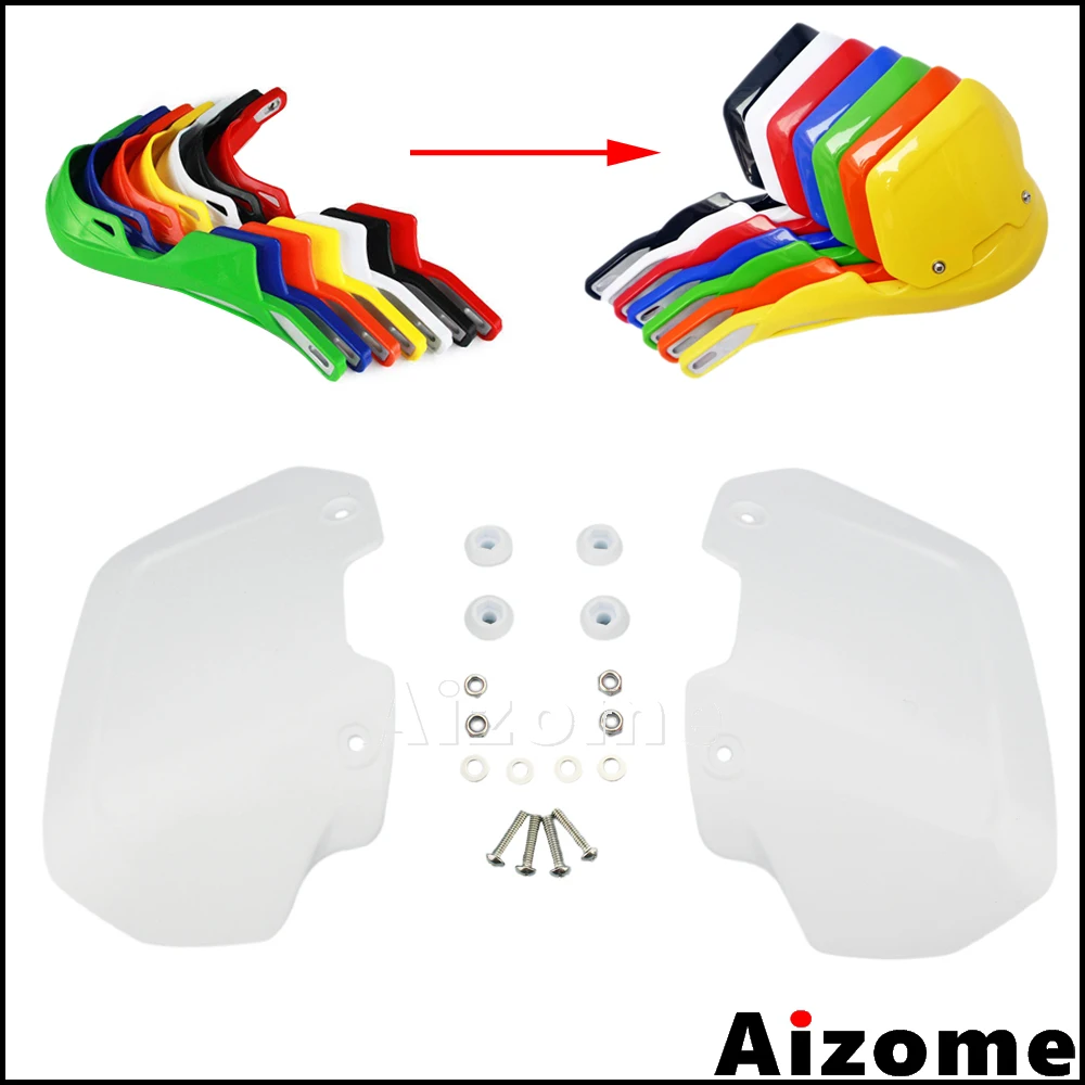 

1 Pair Motorcycle Handguards Extension Windshield Motorbike Hand Guards Extend Protector Rising Heighten Plastic Cover