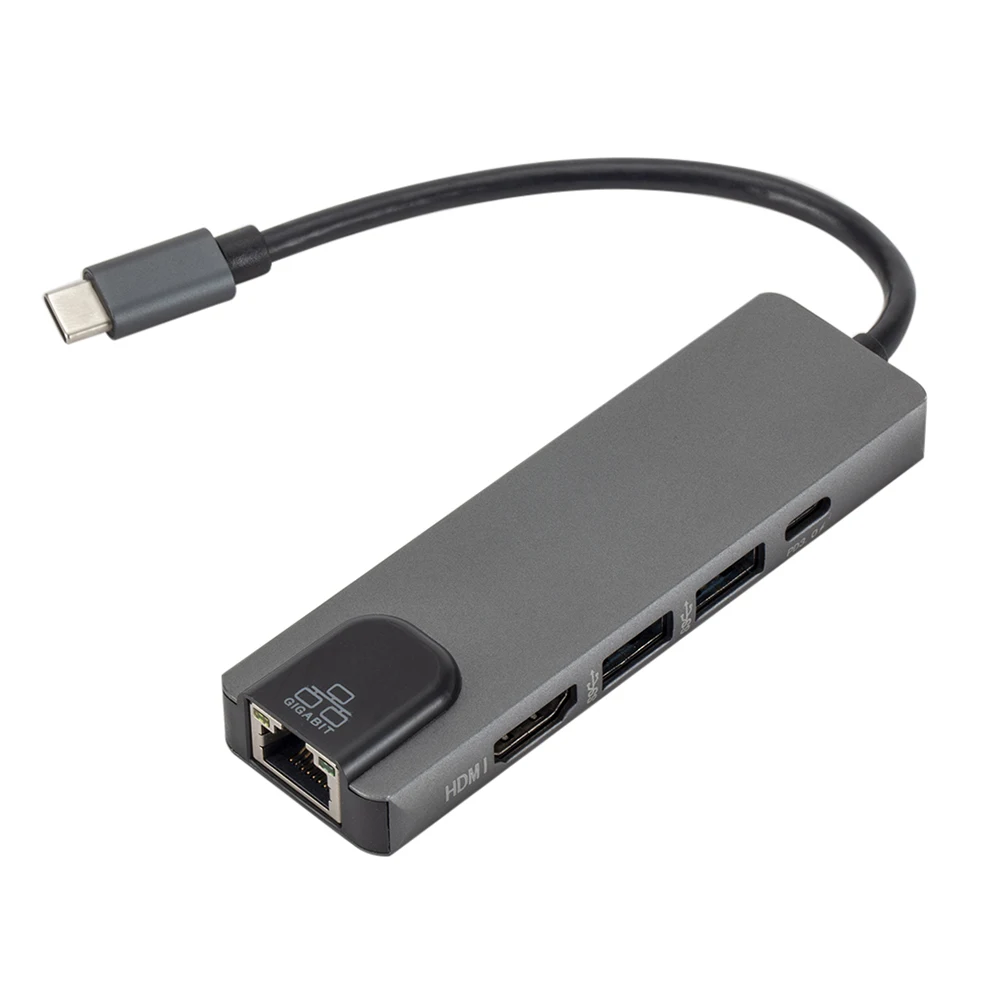Адаптер типа C для USB-порта 5 в 1 | Электроника