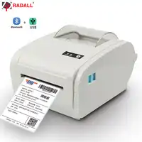 High quality Thermal Label Printer Barcode printer 110mm Logistic USB/Bluetooth Auto Peeling Portable Printer RD-9210