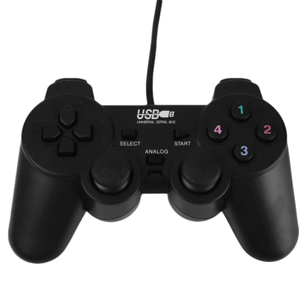 

USB Wired PC Game Controller Gamepad Shock Vibration Joystick Game Pad Joypad Control for PC Computer Laptop Gaming Play