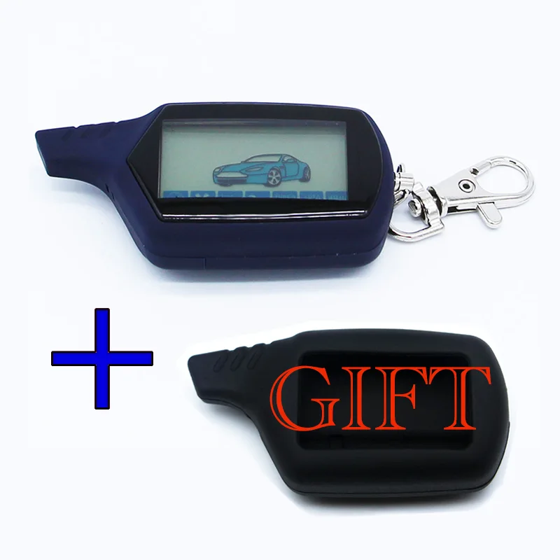 

Russian version A91 LCD Remote for starline A91 car remote controller lcd two way car alarm system