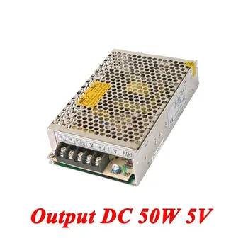 

S-50-5 50W 5V 10A Single Output Mini watt switching power supply for Led Strip,AC110V/220V Transformer to DC 5V,led driver