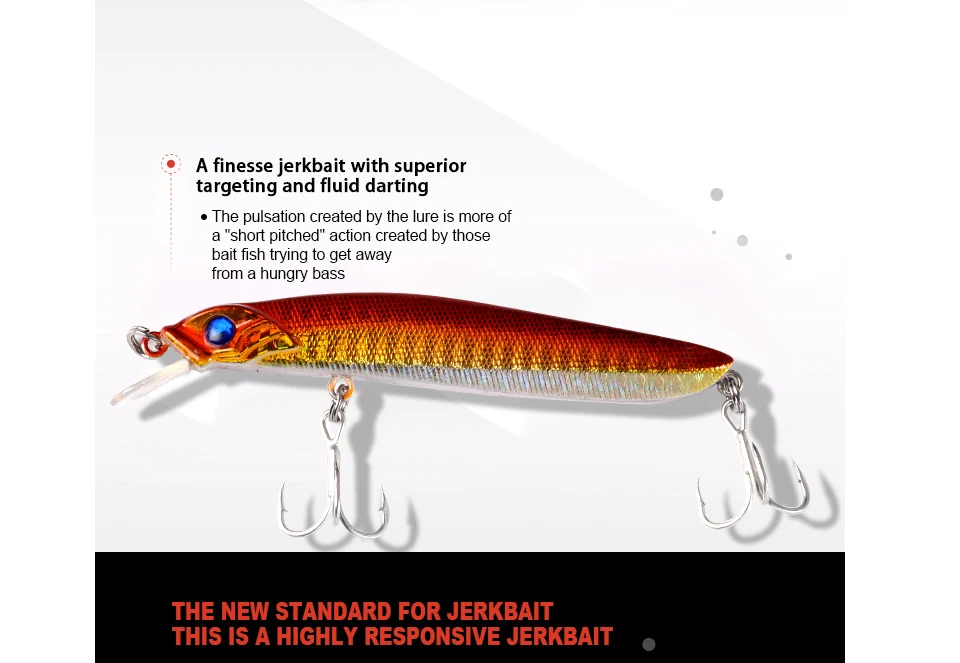 fishing minnow 100mm 5