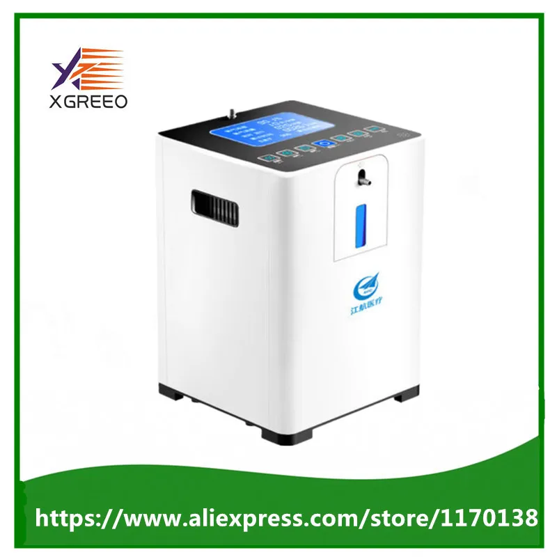 

XGREEO Top grade 90% high purity 5L flow home use medical portable oxygen concentrator generator J16