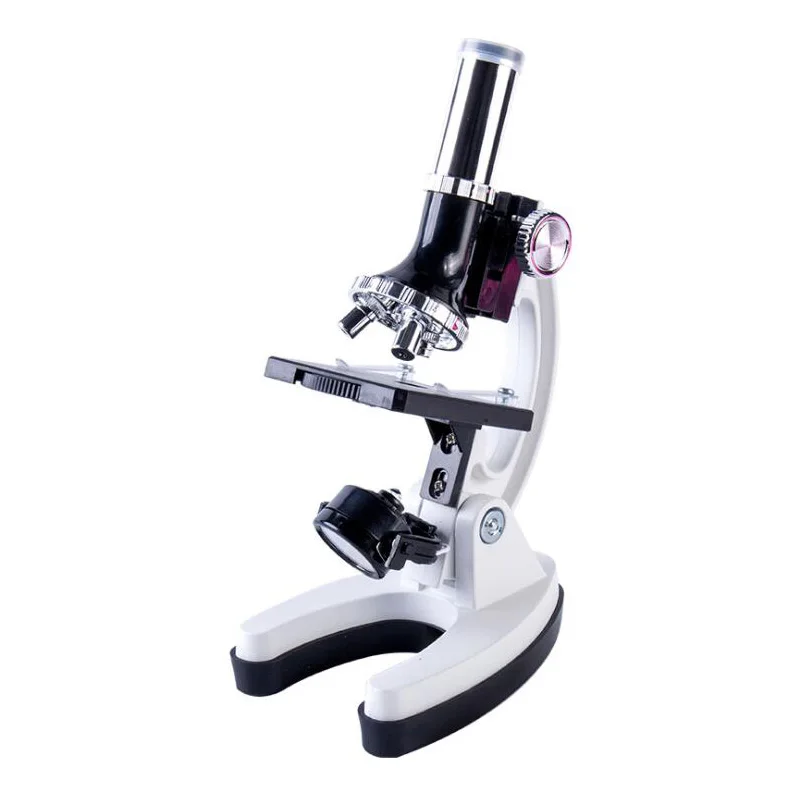 

Children's microscope 1200X zoom monocular biological microscope detection science experiment children's education set