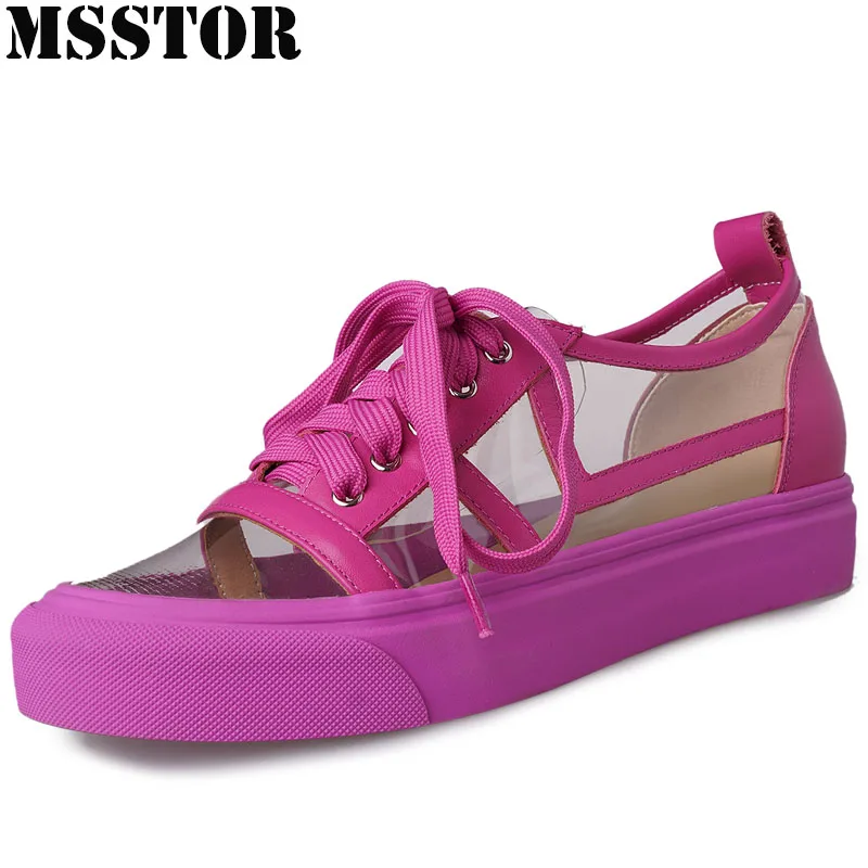 MSSTOR 2019 New Casual Shoes Woman Brand Athletic Walking Skateboarding Shoes Woman Brand Fashion Transparent Ladies Sneakers MSSTOR 2019 New Casual Shoes Woman Brand Athletic Walking Skateboarding Shoes Woman Brand Fashion Transparent Ladies Sneakers