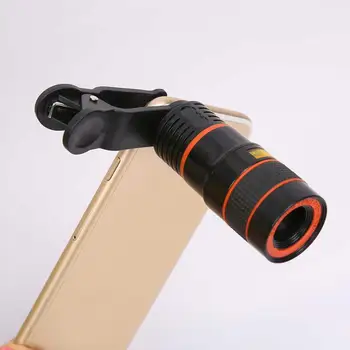 

Universal Techvilla 8X Zoom Portable Mobile Phone Telescope Camera Lens Magnifier Clip for Cellphone SmartPhone photography