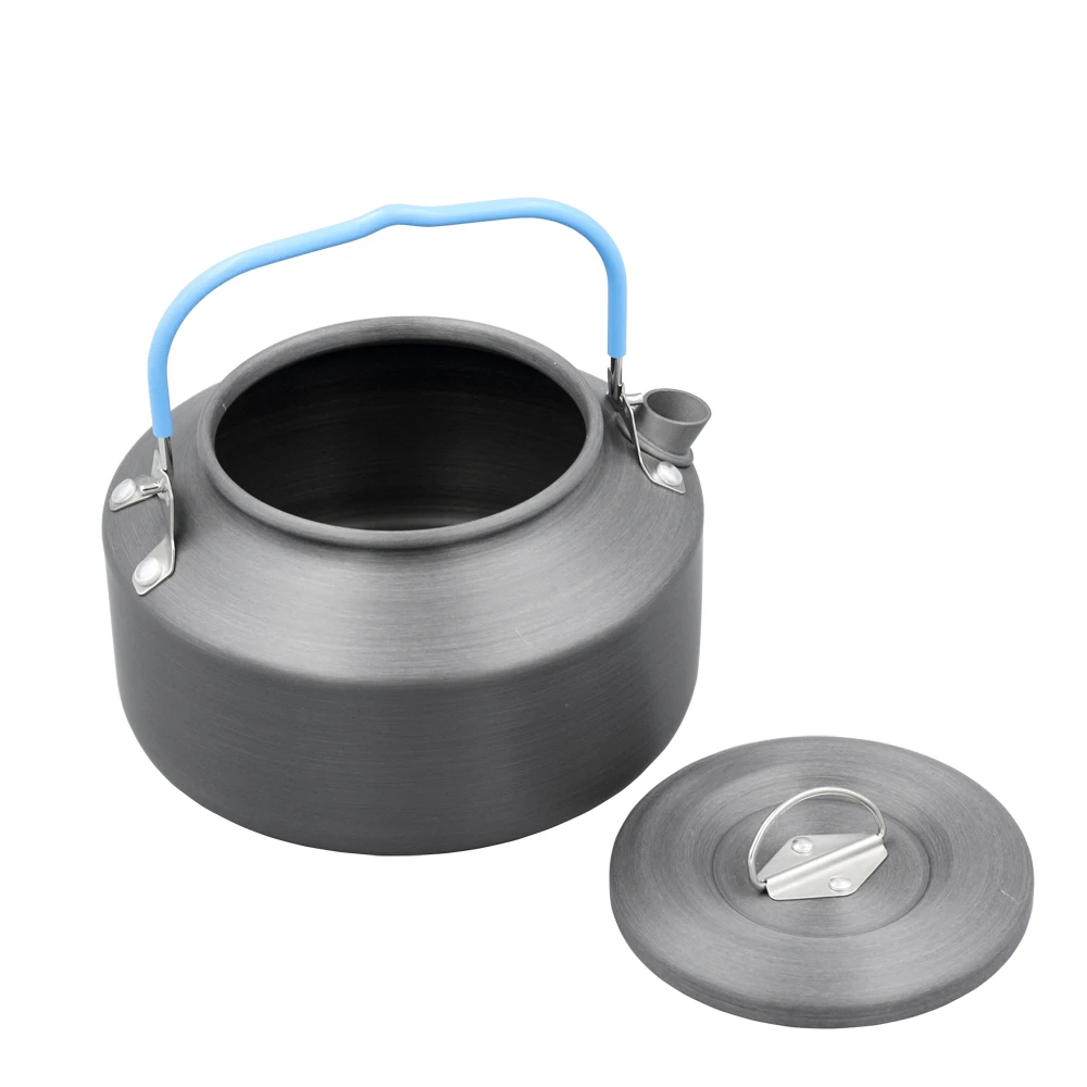 Ultralight 1.2L Camping Water Kettle Survival Teapot Waterpot Aluminum