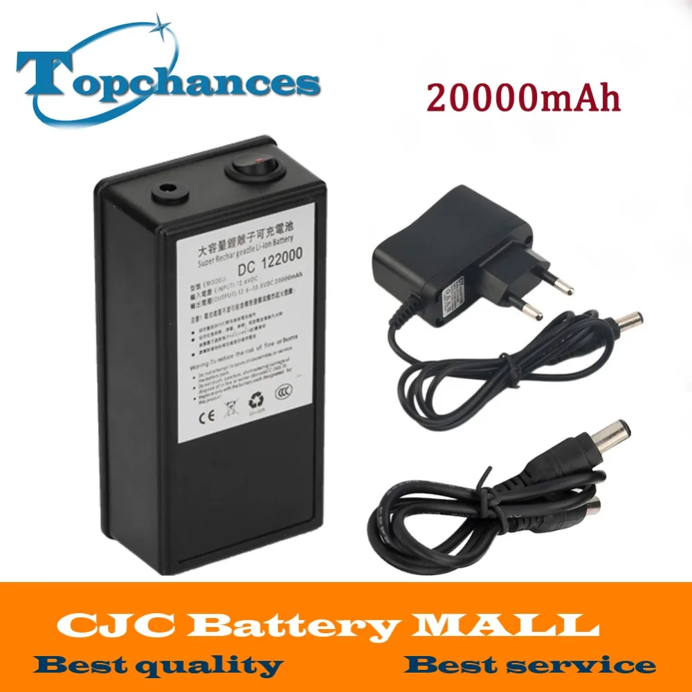 High Quality Super Rechargeable Portable Lithium ion Battery With Case