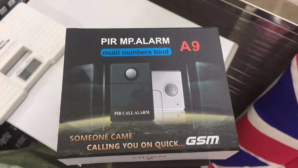 Home burglar GSM alarm system