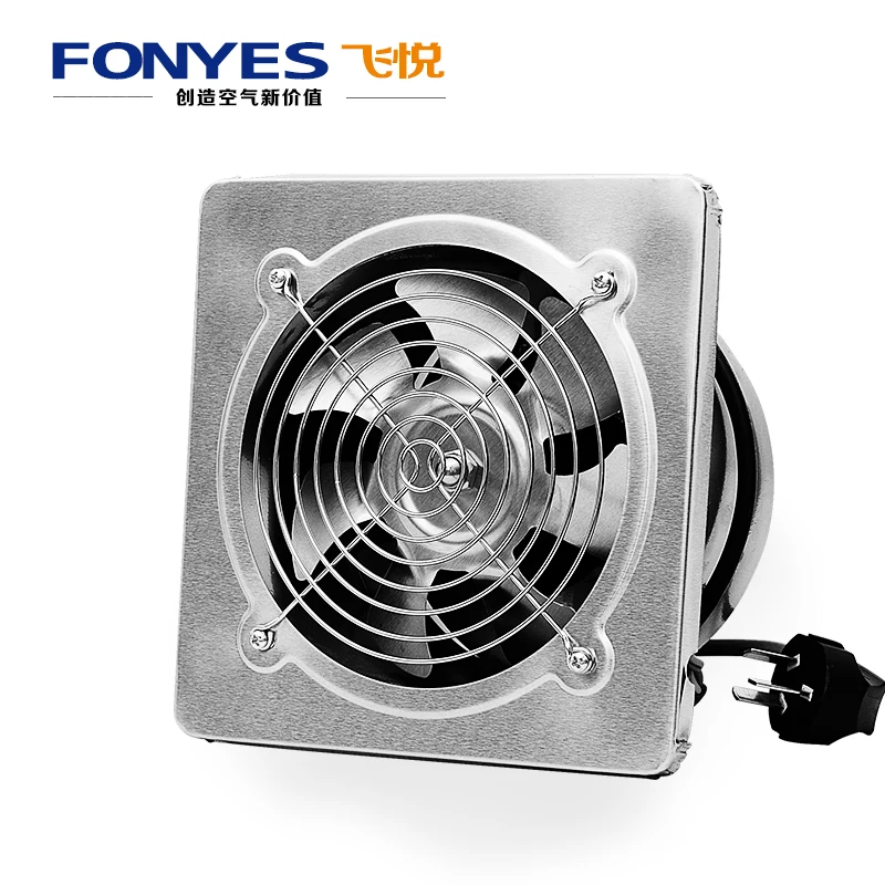 FONYES 2800r/min stainless steel panel industrial exhaust fan, high